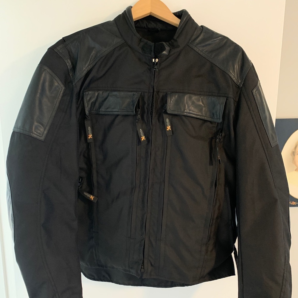 Men’s motorcycle jacket, hardly used
